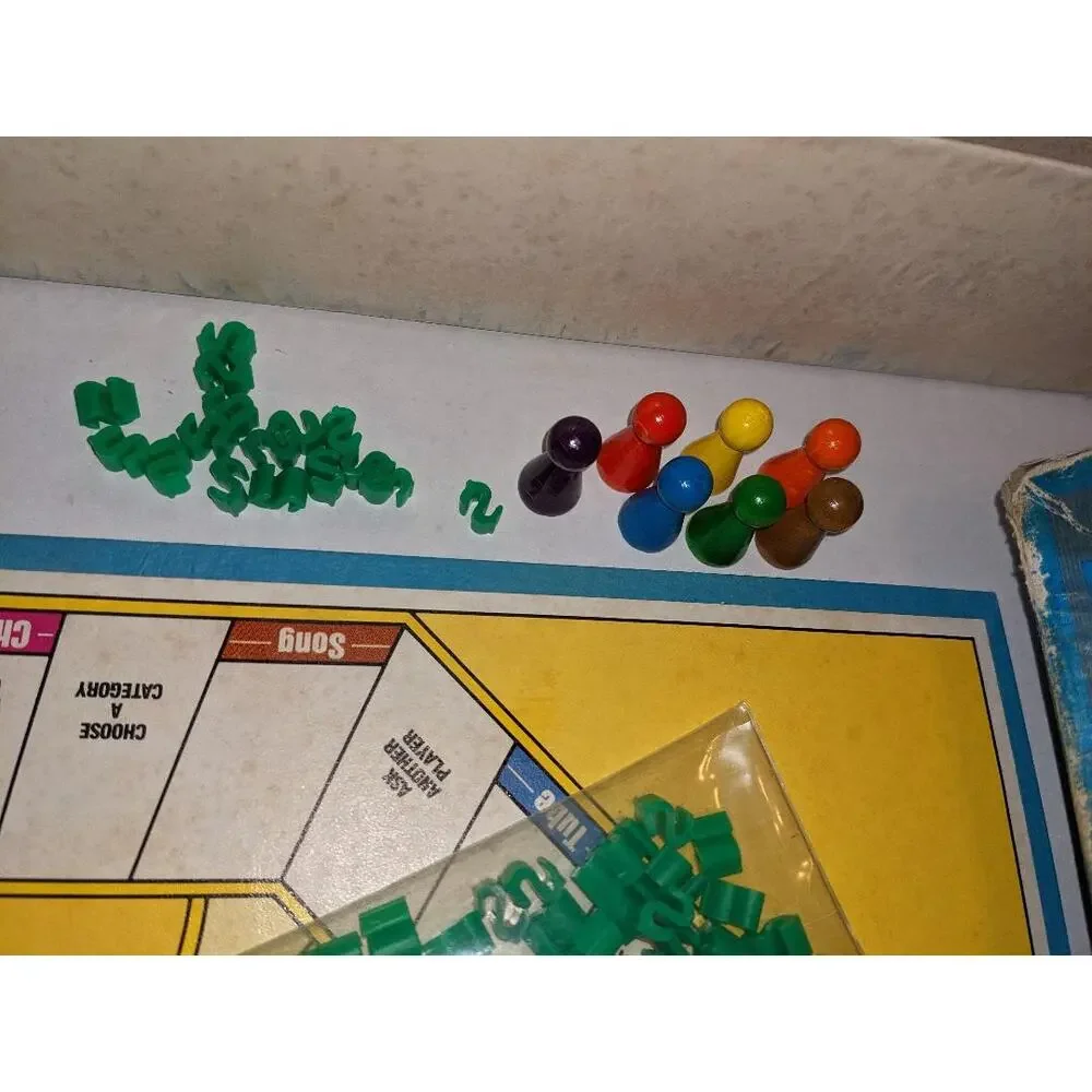 Vintage 1984 People Weekly Board Game Complete PB Family Trivia